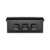 Architectural Mailboxes Wayland Wall Mount Black 2689B-10